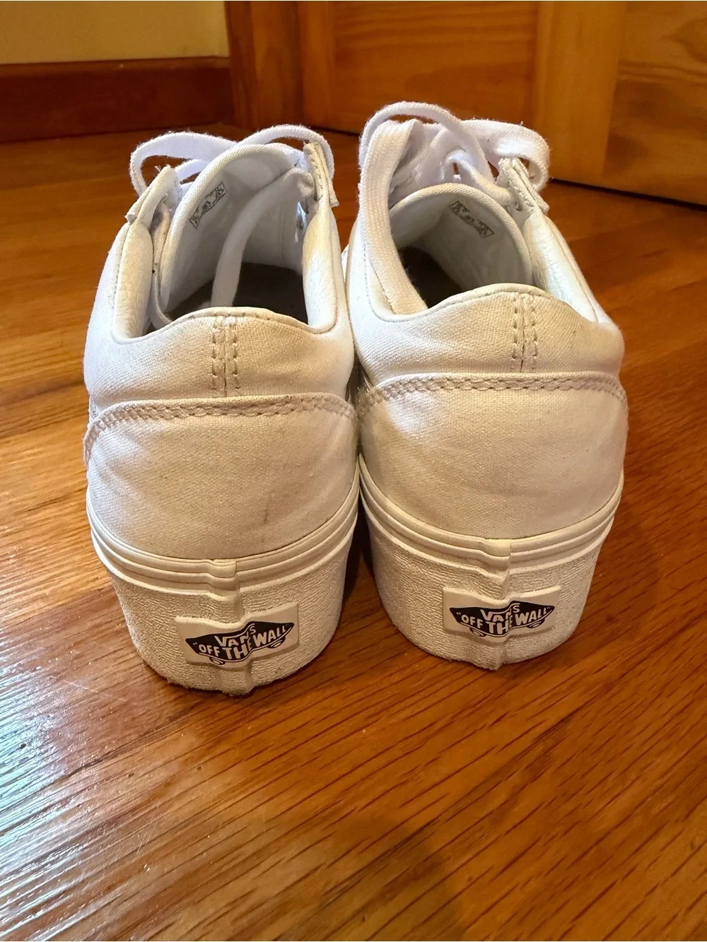Vans worn only